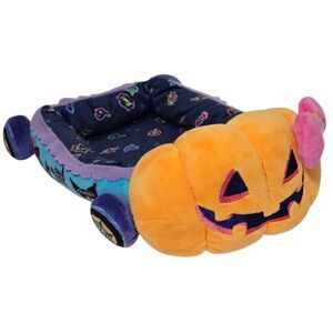 Japan Sanrio Hello Kitty Pumpkin Plush 11.75" Stuffed Vehicle Soft Toy